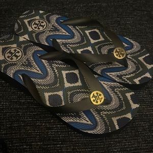 Tory Burch Wedge Flip Flops